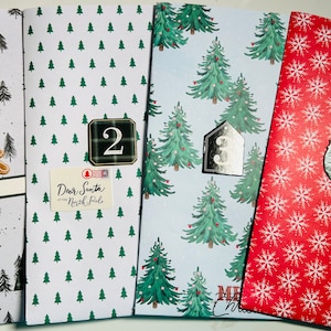 Handmade 12 Days of Christmas Advent Calendar/Christmas Gifts/Stocking Stuffers/Christmas Bags