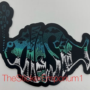 Phish Mountain Scene Logo 4” Sticker ~ Water Bottle Laptop Tumbler Car Lyrics Decal