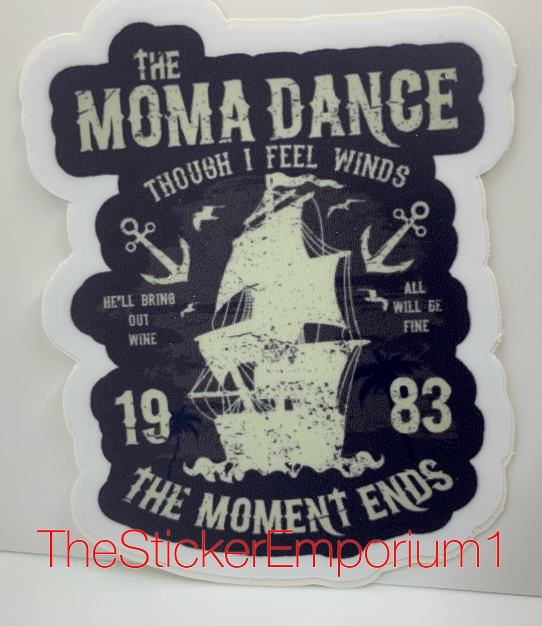 Moma Dance Phish Sticker ~ Water Bottle Laptop Tumbler Car Decal - Etsy