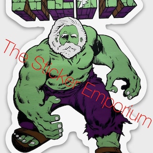 The Incredible Weir Sticker Bob Weir GD Dead 4” Decal