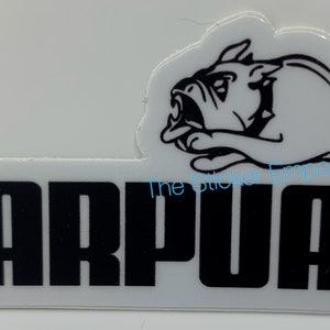 Harpua Phish Sticker ~ Water Bottle Laptop Tumbler Car Lyrics Decal