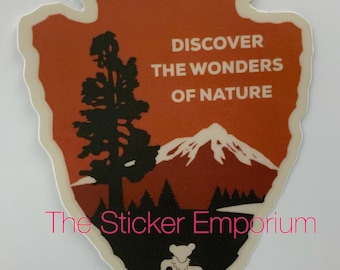 GD Discover The Wonders of Nature  Sugar Magnolia Sticker ~ Water Bottle Laptop Tumbler Car Phish Hiking Camping Decal