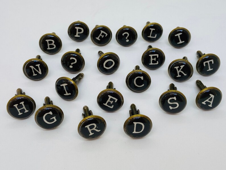 Steam Punk Cufflinks Antique Bronze