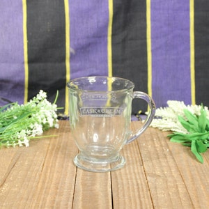 E and J Clear Glass Cask & Cream Liqueur Glass 5&quot;x5&quot;