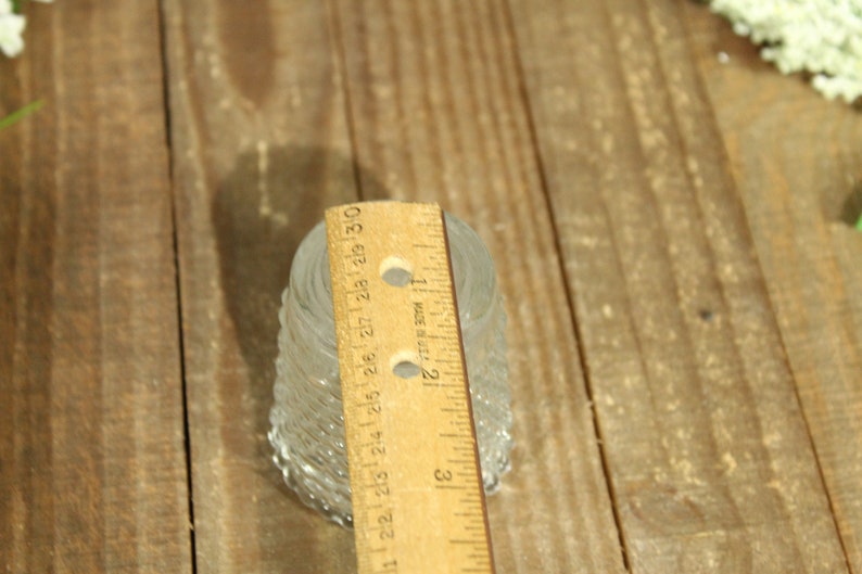 Textured Dimpled Glass Tea Candle Holder 3in X 2in Home Decor Living - Etsy