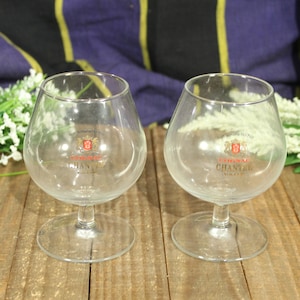 Vintage Cognac Chantre Snifters Set of 2