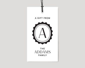 Personalized Gift Tags (Initial)