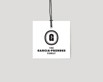 Personalized Gift Tags (Initial)