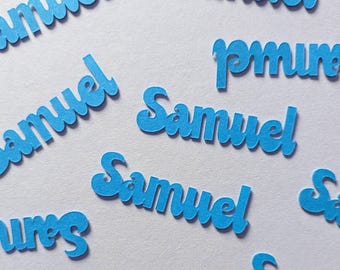 Personalized Name Confetti (50 pieces)