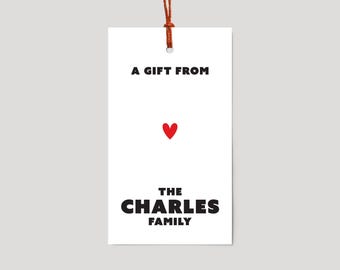 Personalized Gift Tags (Minimalist)