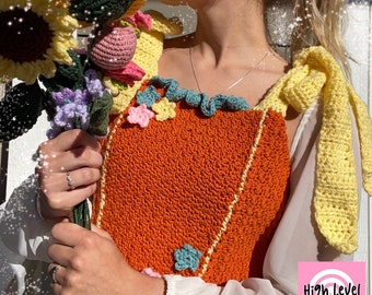The Fairy Corset - Crochet PDF Pattern