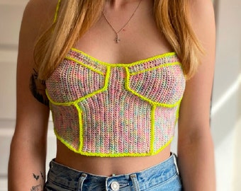 The Delicate Corset - Crochet PDF Pattern