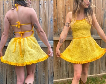 The Sun Dress - Crochet PDF Pattern
