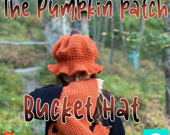 The Pumpkin Patch Hat - Crochet PDF Pattern