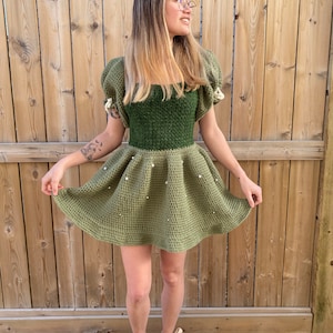 Sweet Pea Dress - Crochet PDF Pattern