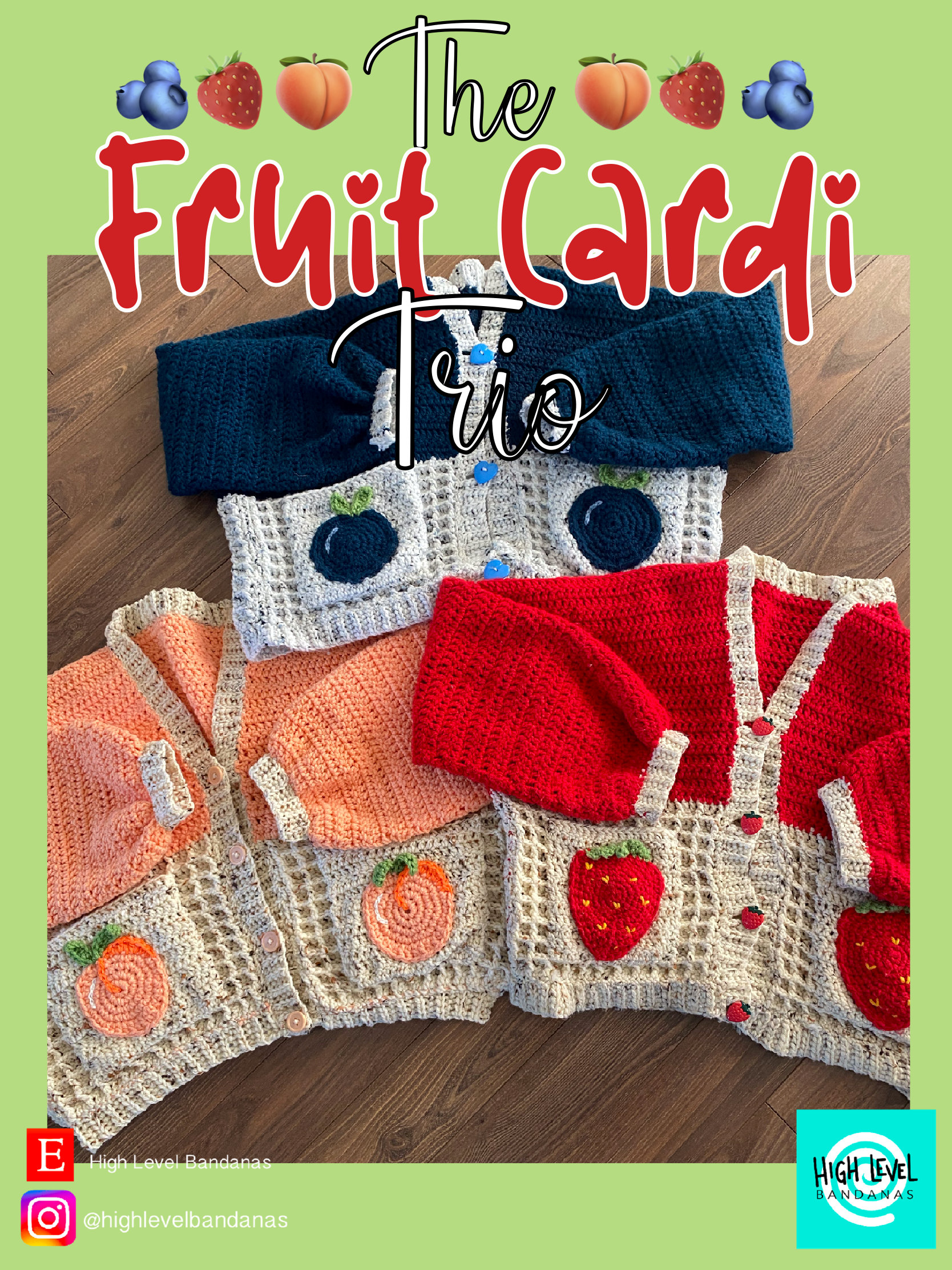 Fruit Cardigan - Etsy