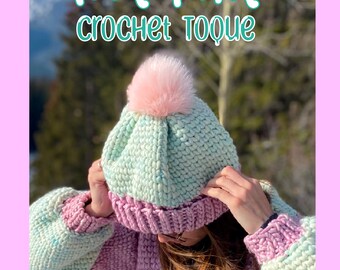 The NOT KNIT Crochet Toque - PDF Crochet Pattern