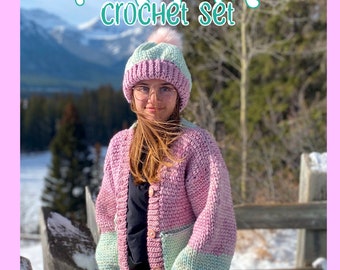 The Not-Knit Set: Crochet & Toque! - PDF Crochet Pattern