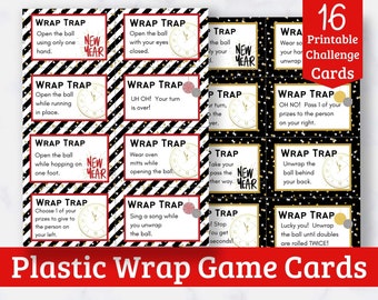 Coal Cards for Saran Wrap Game - Etsy Canada