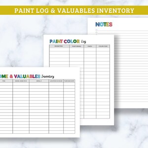 The Ultimate Home Maintenance Planner - Home Maintenance Binder with Maintenance Checklist and Tracker - version 2.0 image 6