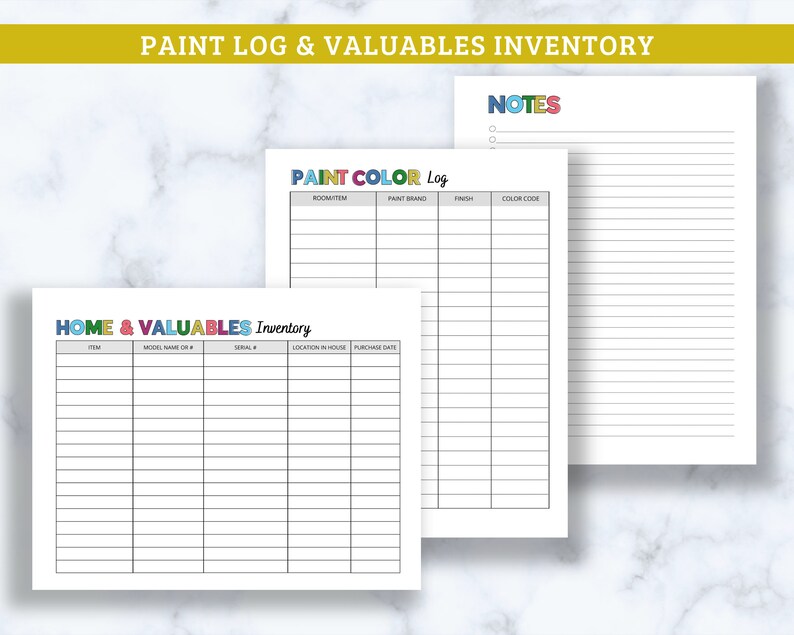The Ultimate Home Maintenance Planner - Home Maintenance Binder with Maintenance Checklist and Tracker - version 2.0 image 6