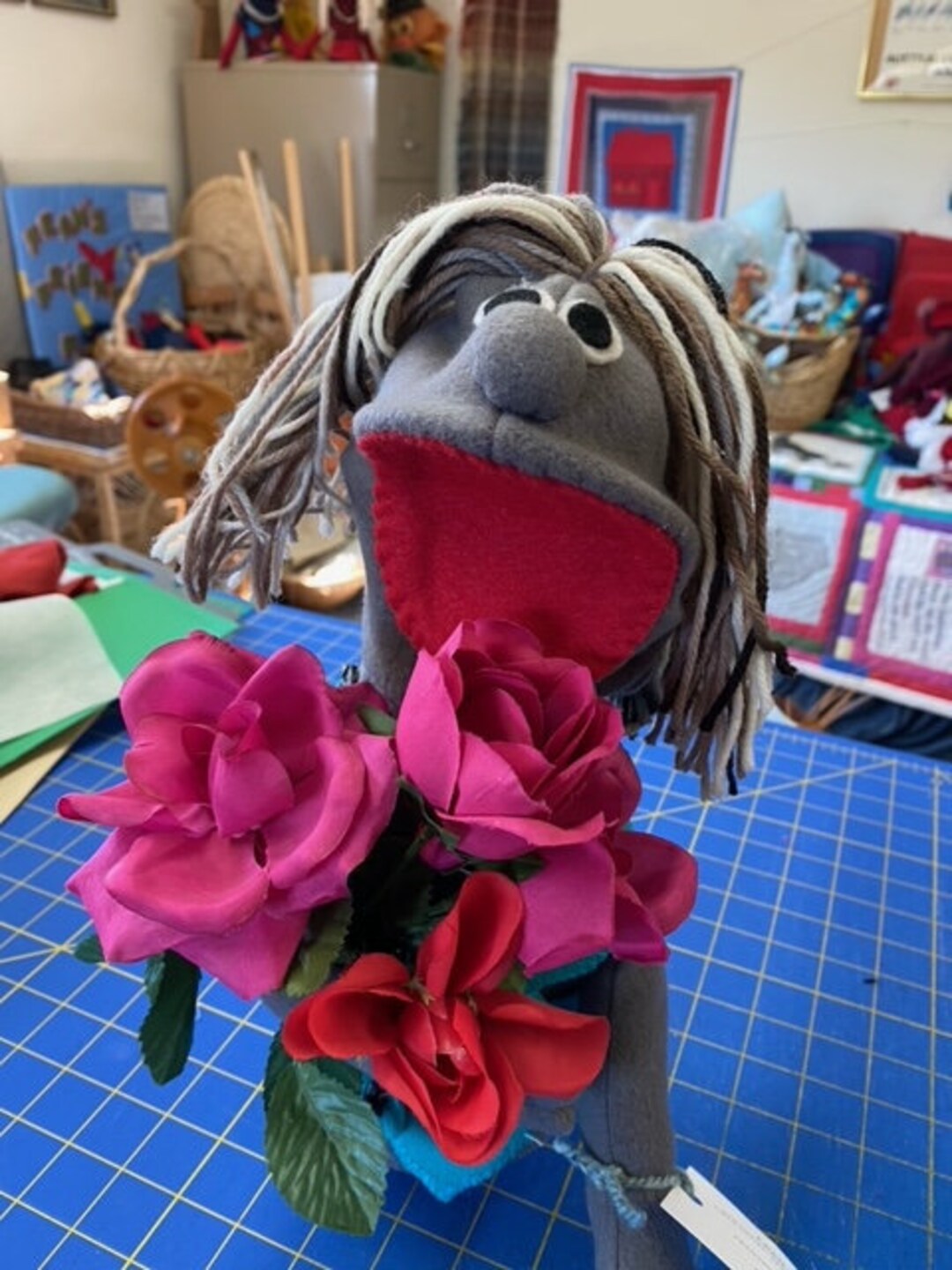 Puppet With Clothes Variety Puppet With Hair Hand Puppet Hand Puppet ...