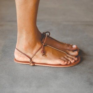 Hand Made Leather Men's Traveler Sandal Made in Hawaii image 2