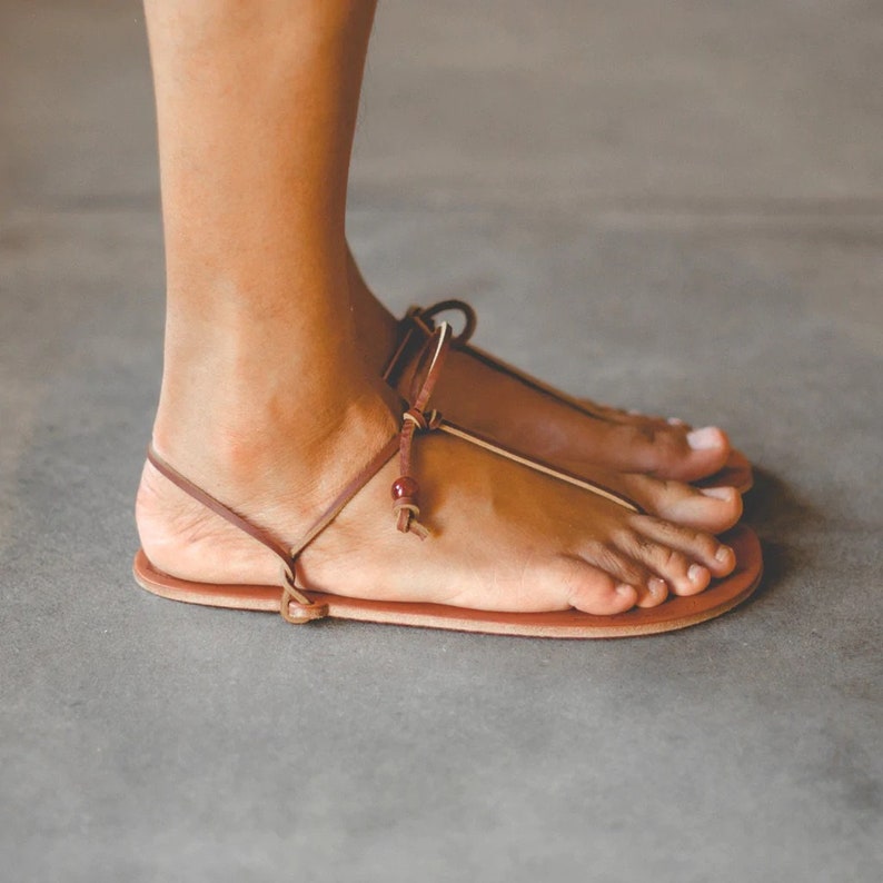 Hand Made Leather Men's Traveler Sandal Made in Hawaii Etsy