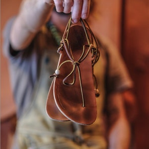 Hand Made Leather Men's Traveler Sandal Made in Hawaii image 6