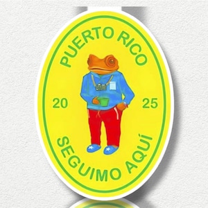 3pcs Sticker Bad bunny album (DTMF) Concho Puerto Rico Seguimo Aquí,DTMF sticker, Seguimo aquí concho sticker, Bad bunny sticker