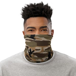 Duck Camo Mask - Camouflage Balaclava for Men - Washable Neck Gaiter - Teenager - Teen Boy Masks
