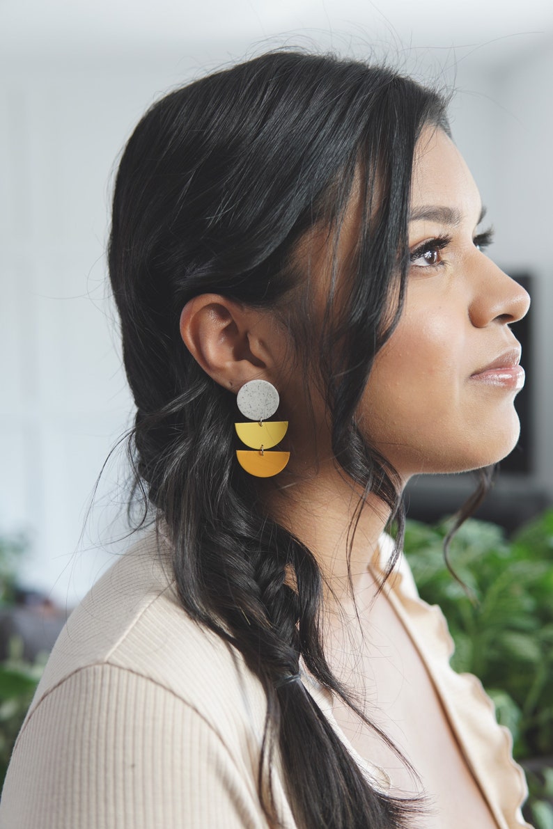 Comfortable Clipon Earrings / Hypoallergenic Post Earrings / Etsy