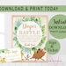 Lion King Baby Shower Diaper Raffle Sign and Card, Lion Baby Shower ...