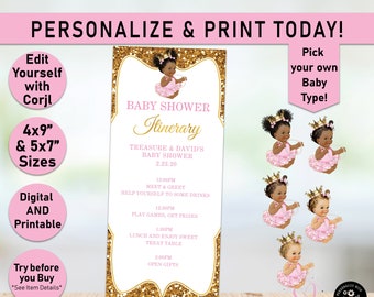 Baby Shower Program Etsy