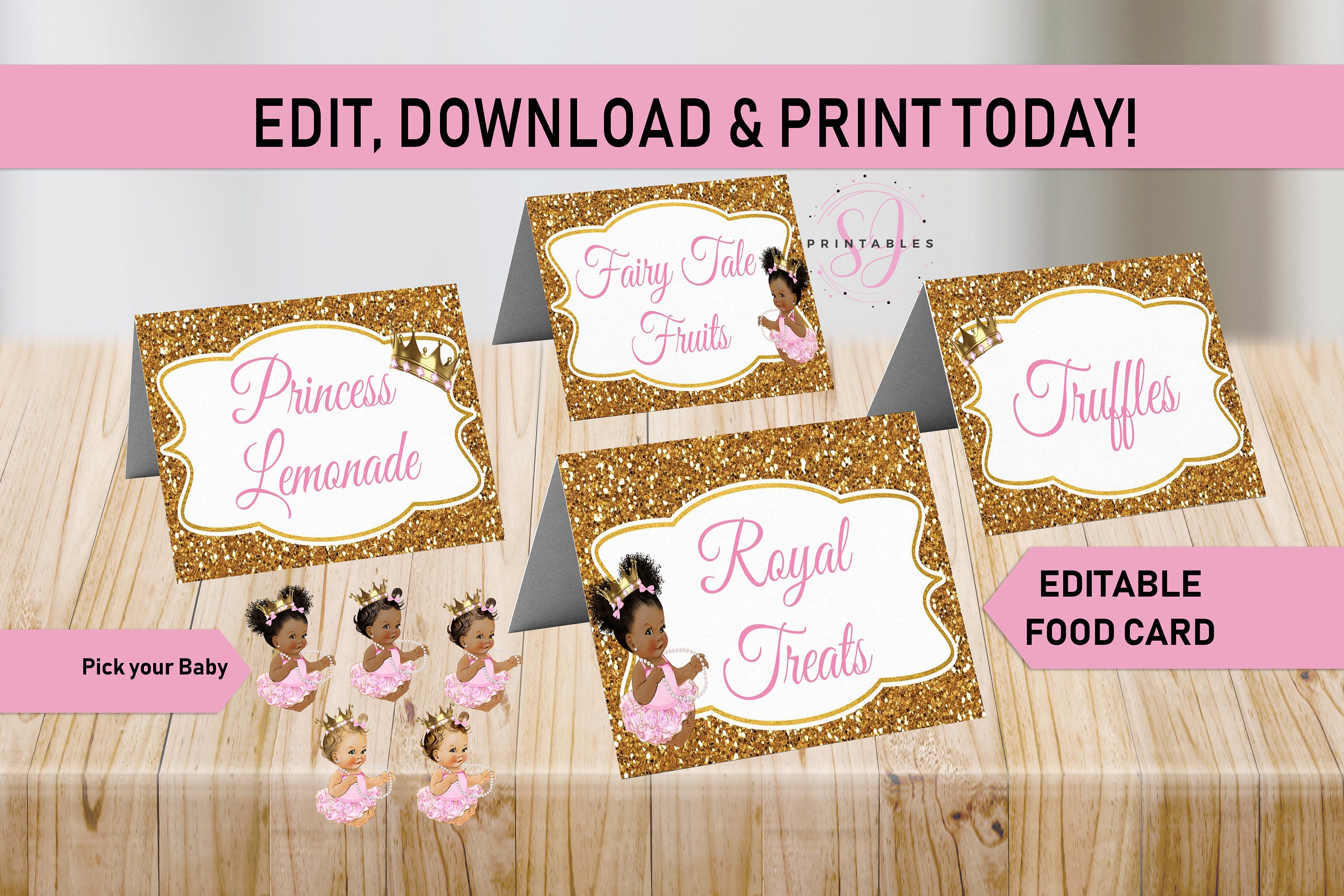 Printable Candy Bar Wrappers Royal Prince Sleep Red Gold African American  Baby Shower Chocolate Bar Labels Instant Download 