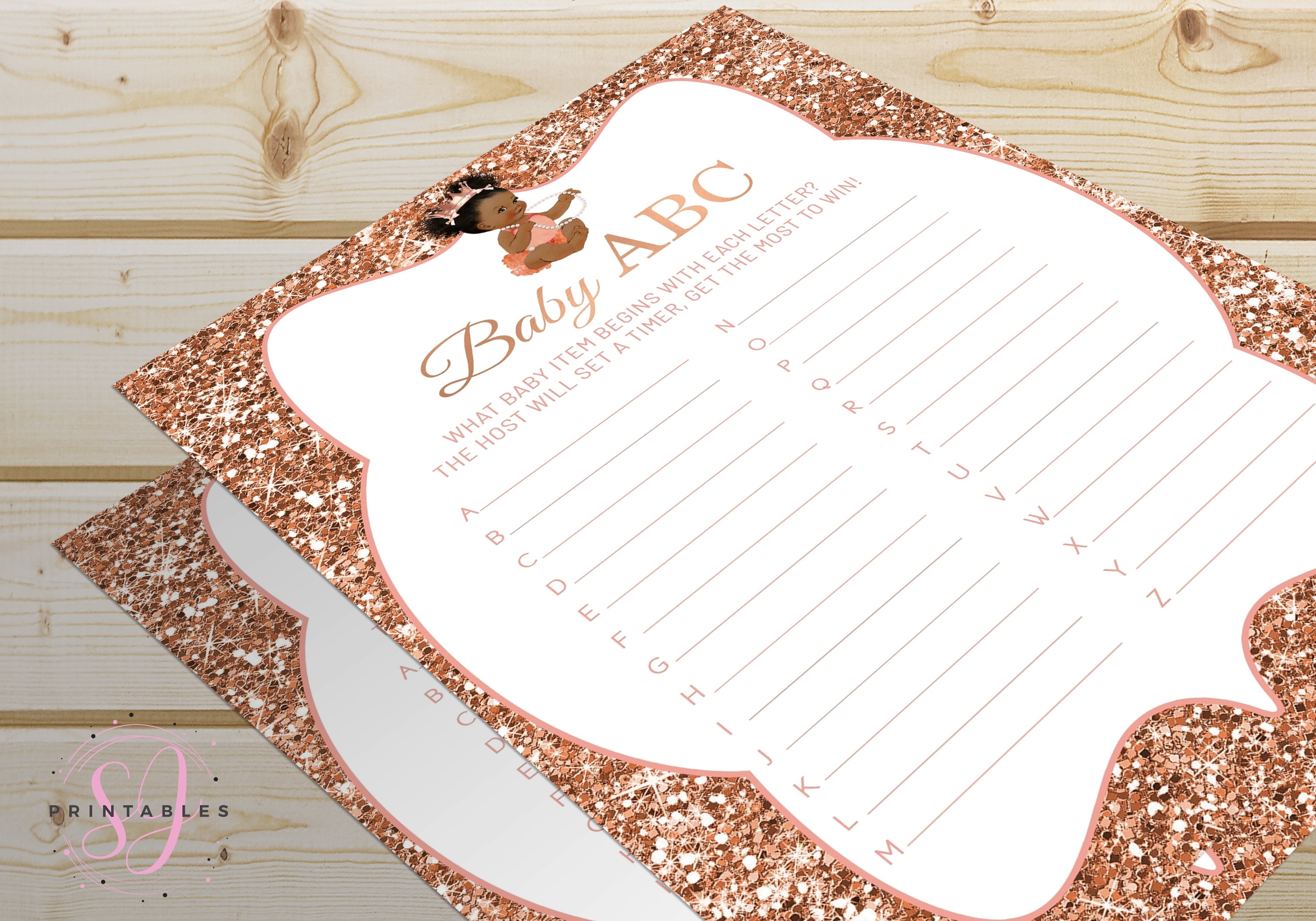 BABY ABC GAME baby items game alphabet game a to z item Etsy