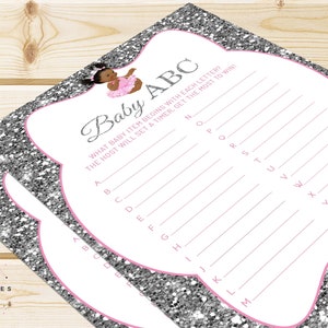 BABY ABC GAME, Baby Items Game, Alphabet Game, a to Z Item Name Game ...