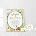 Lion King Baby Shower Editable DIAPER RAFFLE Sign and Ticket, Lion King ...