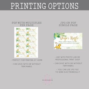 Lion King Baby Shower Editable DIAPER RAFFLE Sign and Ticket, Lion King ...