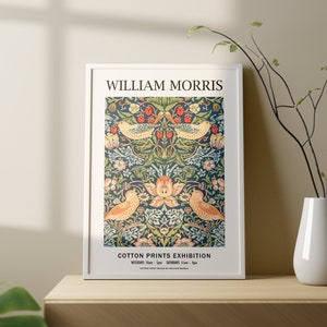 William Morris &#39;berühmter Erdbeerdieb aus dem Jahr 1883 - Hochwertiges Digitales Poster