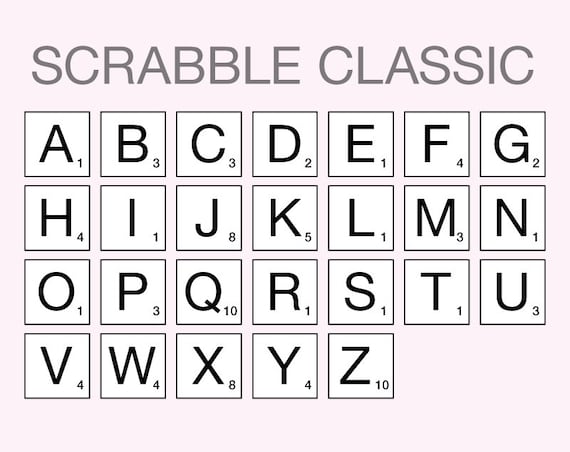 Scrabble Tiles Svg, Scrabble Tiles Svg Files for Cricut, Scrabble Tiles  Clipart, Scrabble Letters Svg, Scrabble Svg, Scrabble for Cricit 