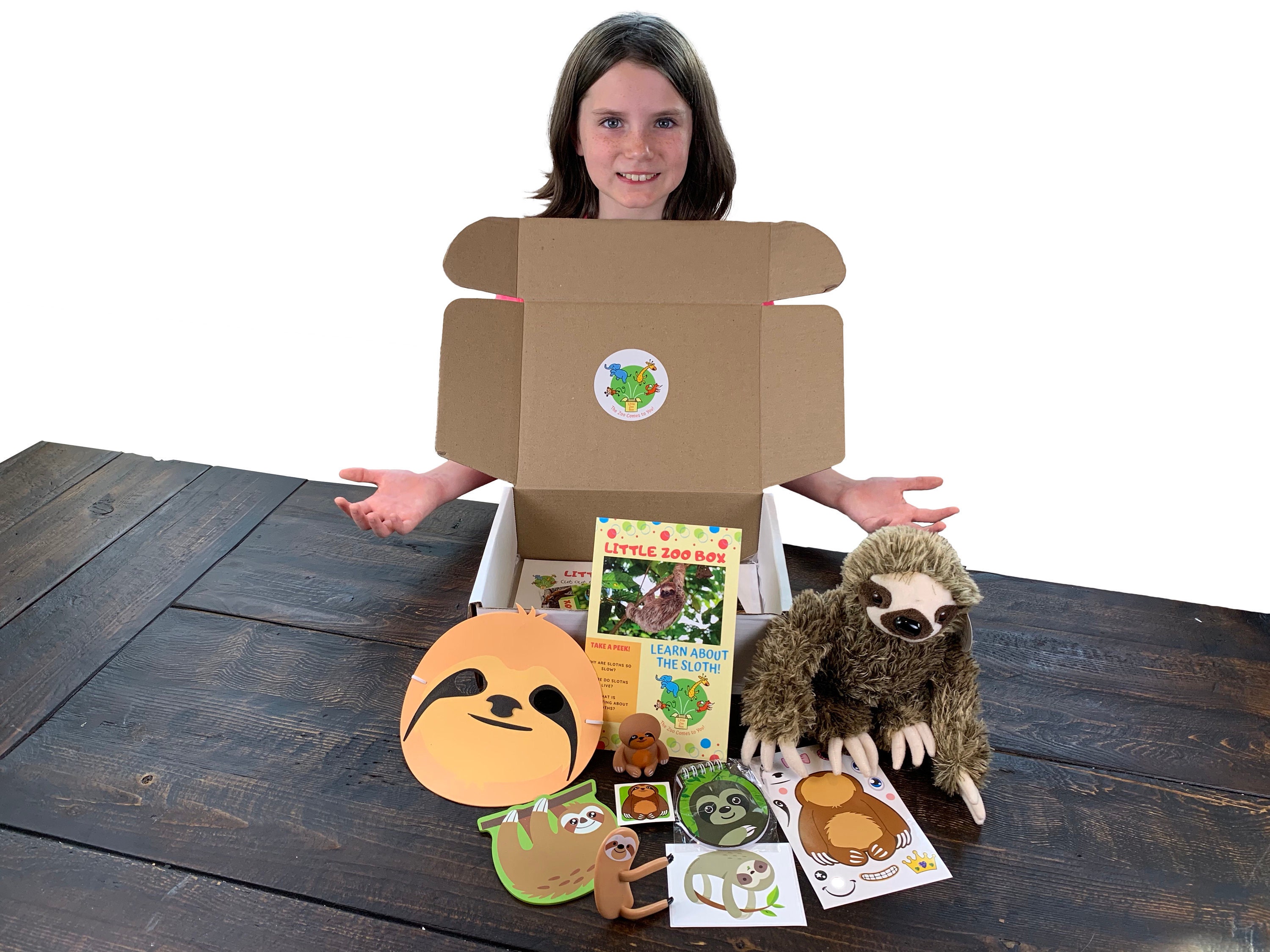 sloth toy box