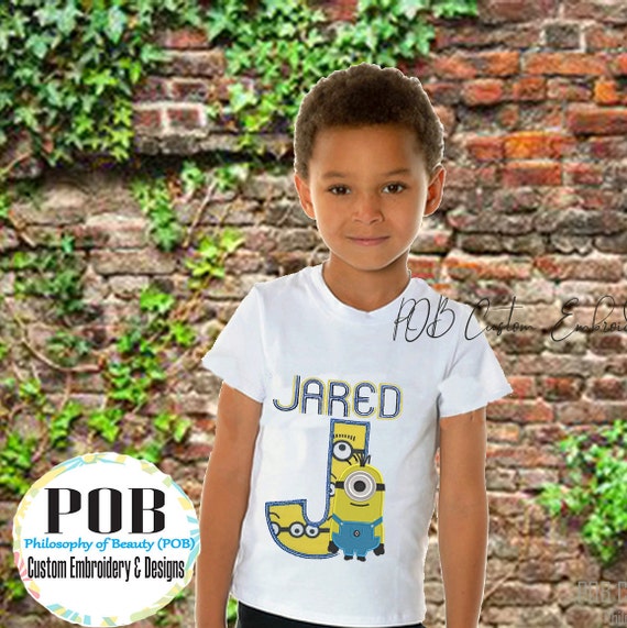 minion t shirt boys
