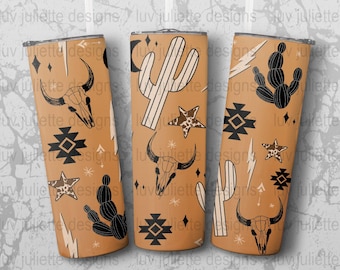 Country Aztec boho country western tumbler wrap 20oz Tumbler wrap design, sublimation png, instant download, 300 dpi, sublimation designs,