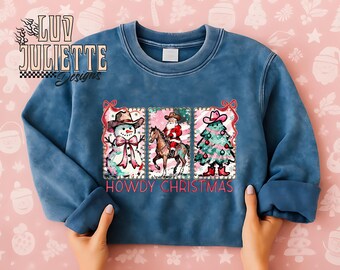 Hola coqueta navideña PNG, Navidad occidental PNG, Navidad preppy, Navidad coqueta PNG, Navidad vaquera PNG, Diseño navideño retro