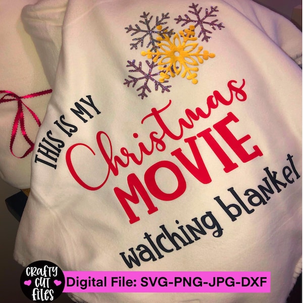 This is My Hallmark Movie Watching Blanket Svg Etsy