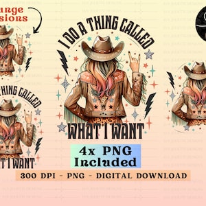 Sassy Cowgirl PNG: Trendy Western Shirt Design (Digital Download)