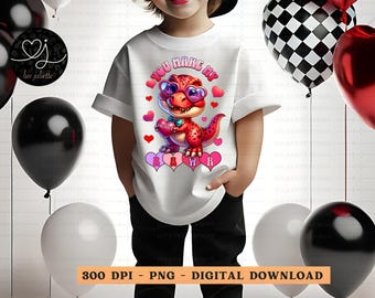 Dino Valentine png | Dinosaur Valentines Day PNG | You Make My Heart Rawr | Dino Love PNG | Hearts Dino Sublimation | Cute Dino PNG | t-rex