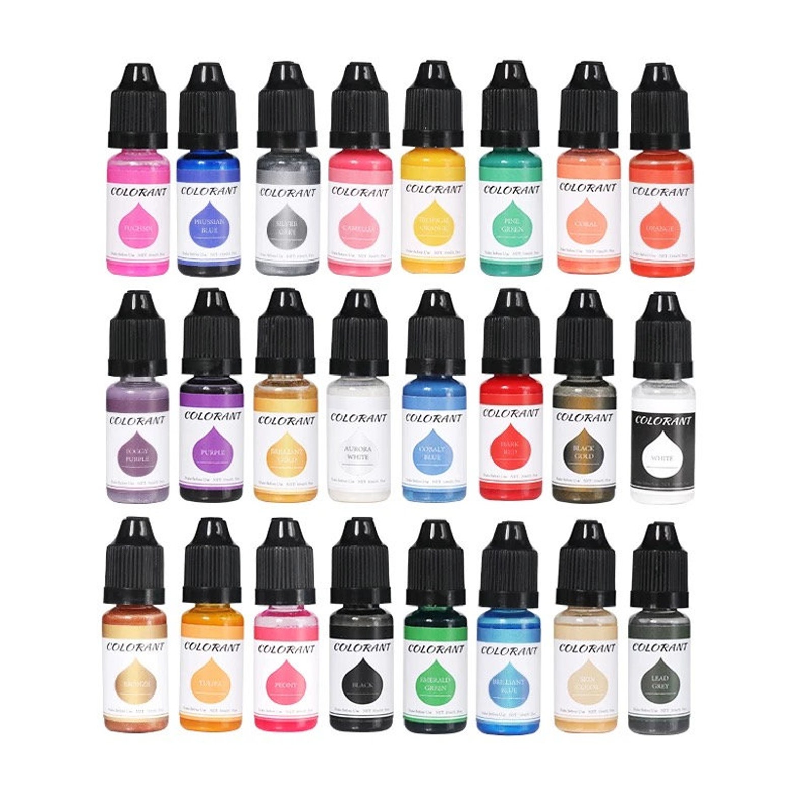 Liquid Candle Dye Kit Bath Bomb Dye Skin Safe Dye Etsy