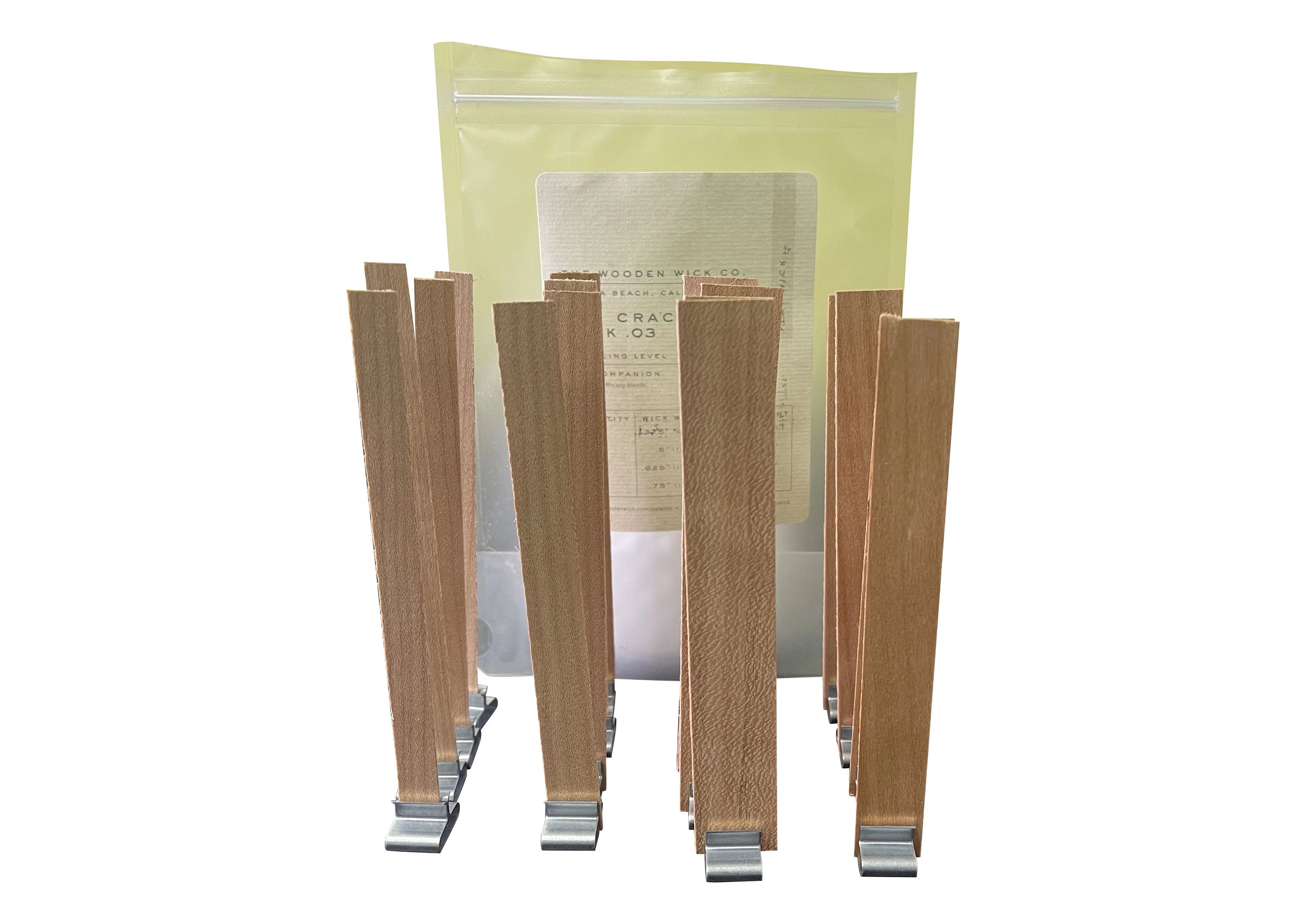 Wood Wick Starter Kit/ Authentic Wood Wick Co. Wood Wicks/ Etsy UK